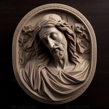 3D model st jesus (STL)